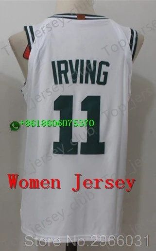 A+++ Boston Женский взрослый#11 Kyrie Irving 7 Jaylen коричневый 0 Jayson Tatum 20 Гордон хайворд 42 Al Horford Джерси - Цвет: for Women