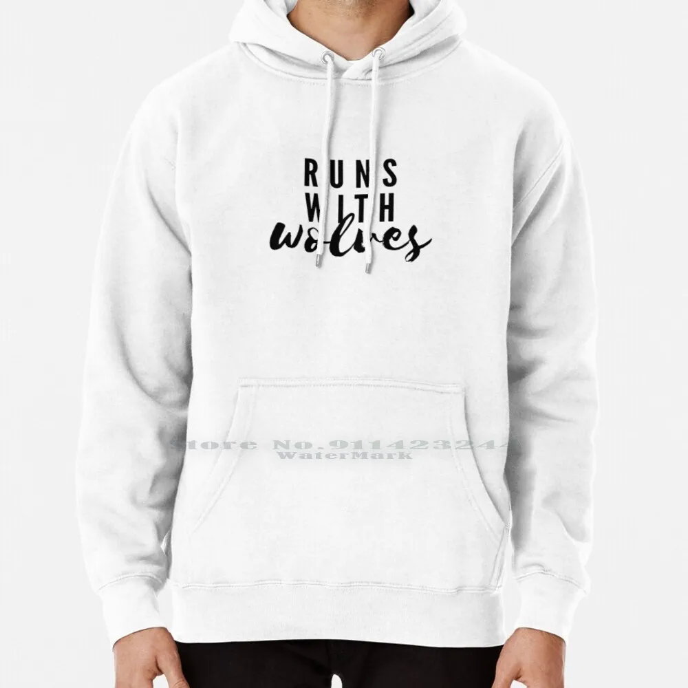 Runs With Wolves Hoodie Sweater 6Xl Cotton The Twilight Saga La Push Quileute Werewolves Werewolf Vampire Jacob Black Seth