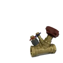 Латунный статический балансировочный клапан Регулировка воздуха клапан управления потоком DN15-DN50 регулятор расхода воды балансировочный клапан