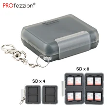 

2 Pack Water-Resistant SD Card Case Holder High Strength Translucent PP Shell Anti-Shock Memory Cards Wallet for 12 SD SDHC SDXC