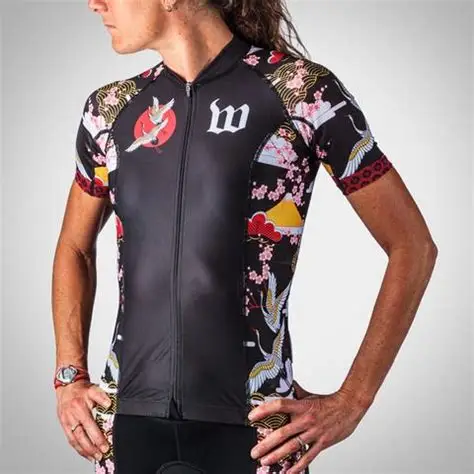 Wattie ink велосипедный костюм Женская одежда короткий рукав велосипедные рубашки нагрудник короткий Майо Джерси mujer de moda roupa ciclismo feminina - Цвет: suits