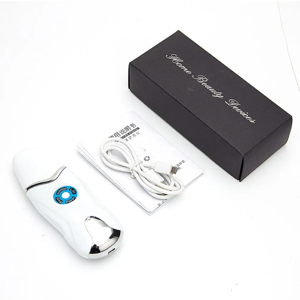 Usb зарядка подлицо омоложение ультразвуковая Очистительная Машина очиститель кожи лица EMS лифтинг лица очиститель пор массажер