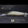 wLure 13.5cm 19g Slow Retriever Wide Wobble Action Fast Floating 2 Meters Depth 3 Treble Hooks Lifelike Fishing Lure HM629 ► Photo 2/6