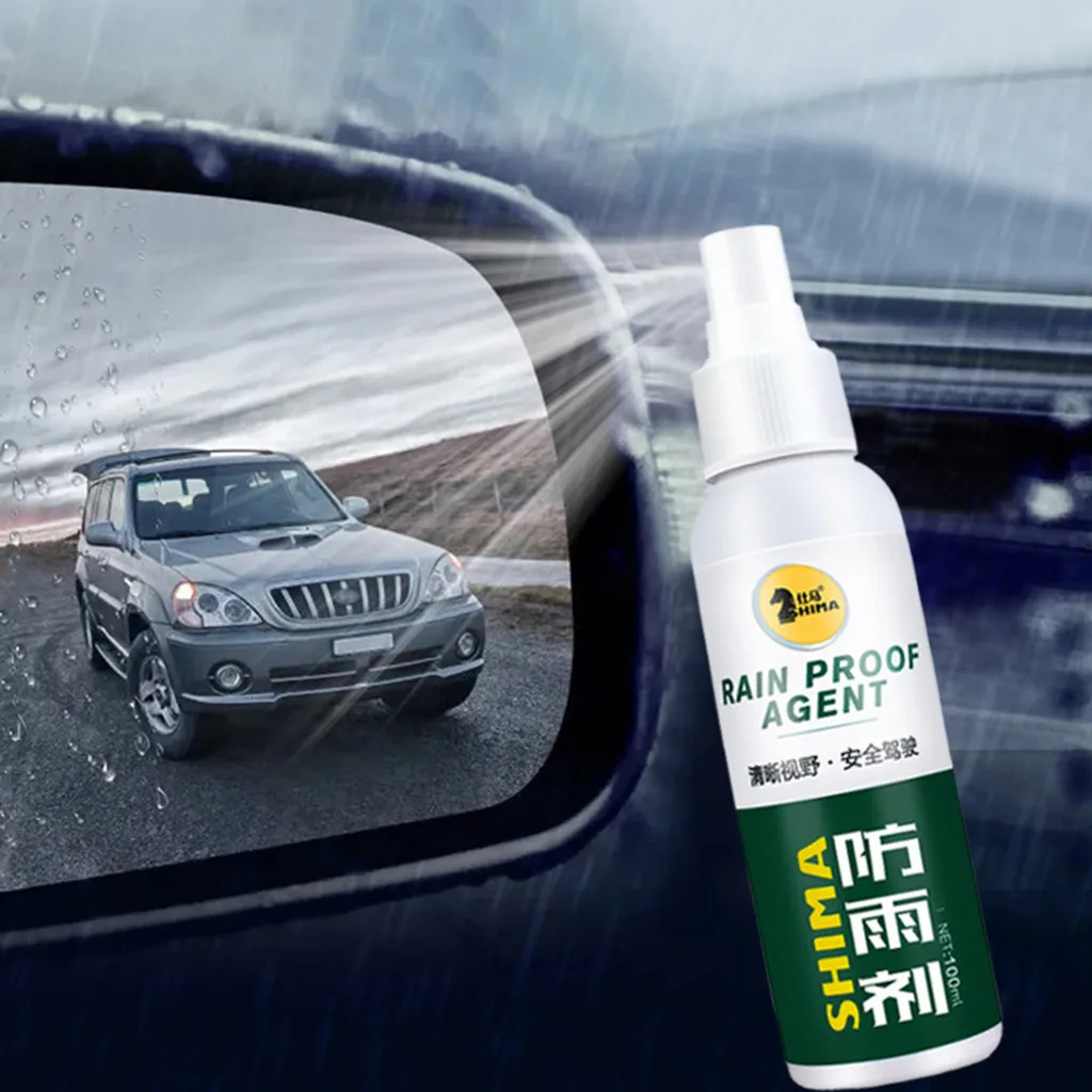 Glass Cleaner Automotive Glass Coating Agent Rainproof Agent Glass Rain Mark Oil Film Remover Car Cleaning