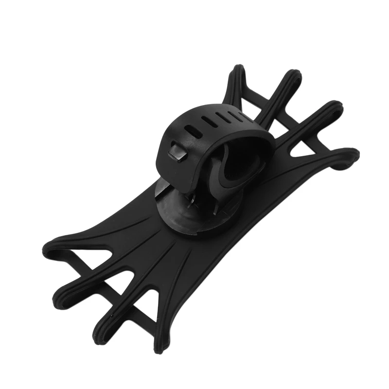 Bike Bicycle Motorcycle Phone Silicone Mount 360 Degree Rotation Holder For Iphone Galaxy