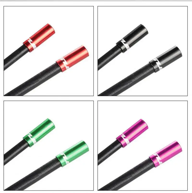 Embouts De Câble De Vélo – Aluminium – Bouchons D'extrémité Pour Frein Et Vitesse – Lot De 100