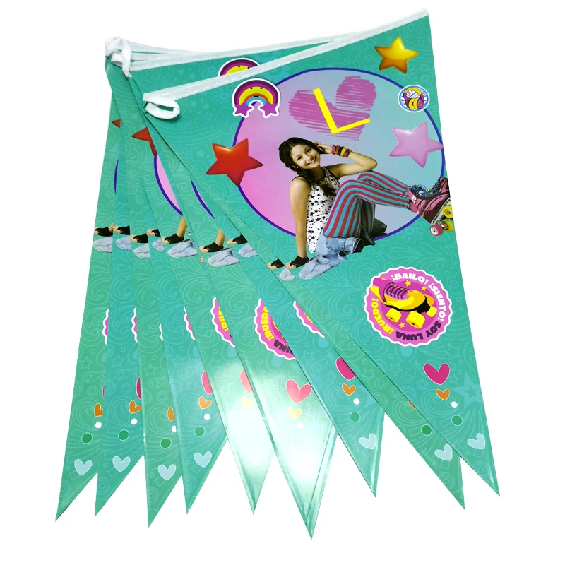 С Днем Рождения овсянка девочек сувениры флаги/Неко Atsume тематический баннер