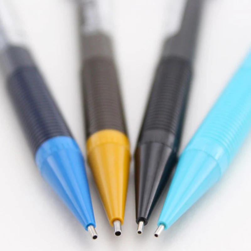 6 шт./лот Pentel механический карандаш A127/A129 карандаш с резиновой 0,7/0,9 мм