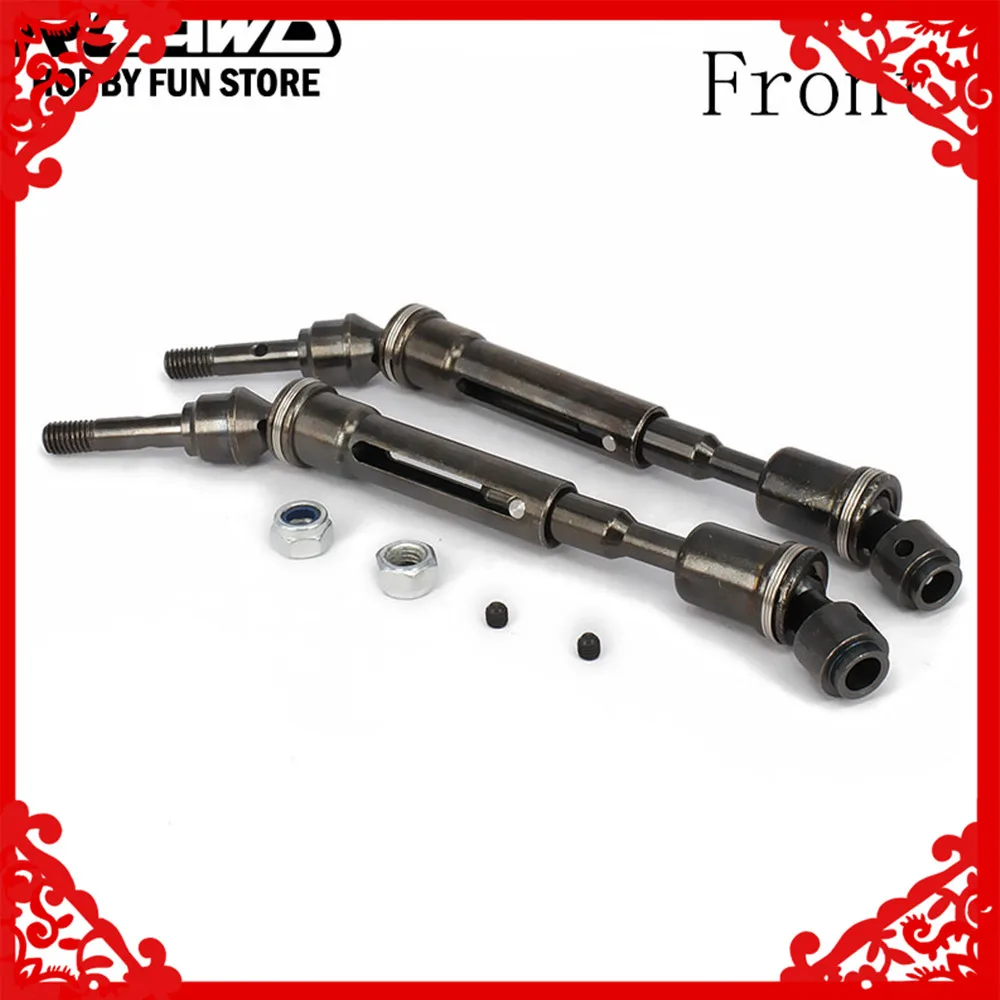 RC Car Steel Drive Shaft Front Or Rear For 1/10 Traxxas Slash 5807 Stampede Upgraded Hop-Up Parts | Игрушки и хобби