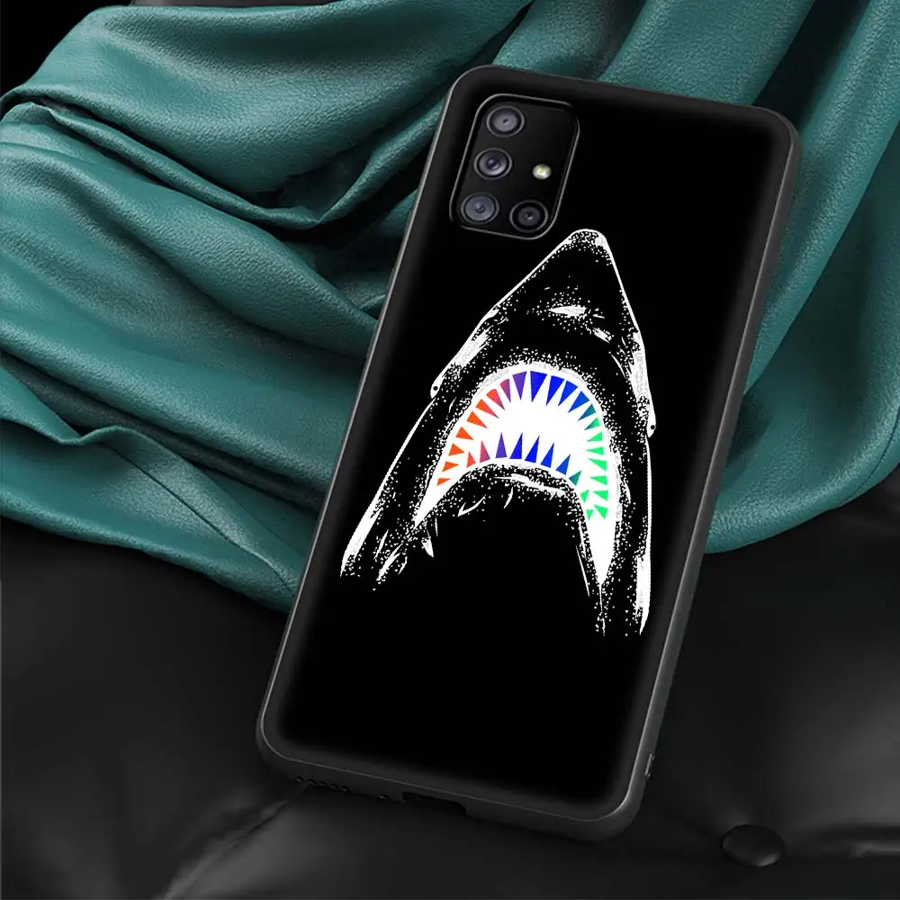 Ocean Whale Shark Swim Art Phone Case - TPU Silicone Cover