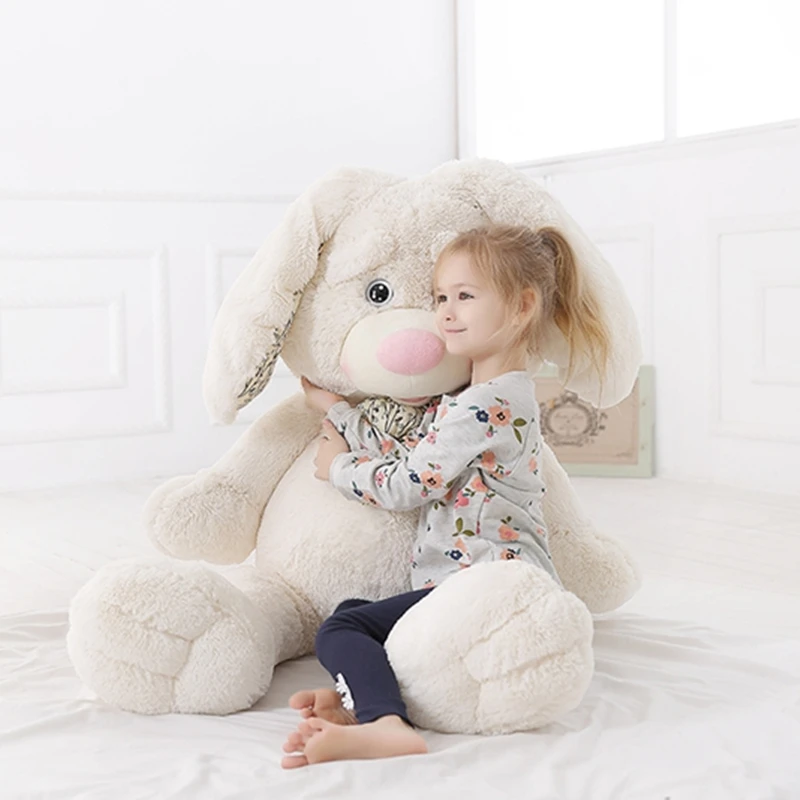 60/90/120 см мягкие удобные кролик спальный плюшевые с розовым запах Plushie подарки в виде животного на день рождения, комплект одинаковых рождественских пижам для дома детские мягкие игрушки