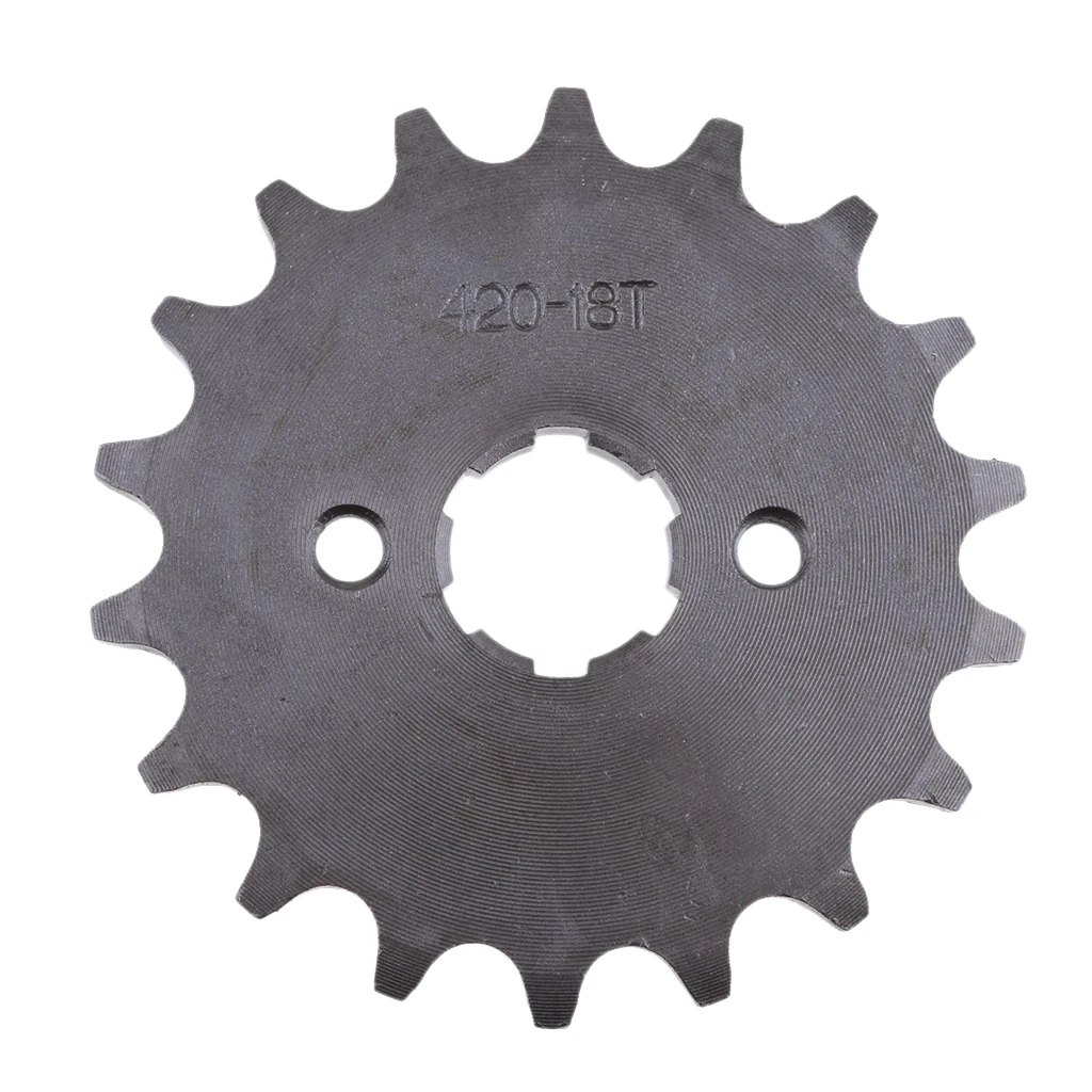 20mm 18 Tooth Front Sprocket For 420 Chain 110 125 140cc Dirt Pit Bike