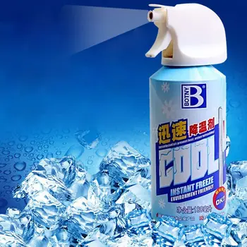 

Air Freshener Spray Car Rapid Cooling Agent Refrigerant Summer Quickly Cooling Agent Vehicle Ice Spray