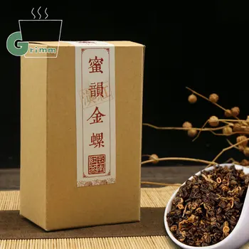 

Premium 2020 Yunnan Black Tea Gold Buds Dianhong Dian Hong 200g Honey Sweet