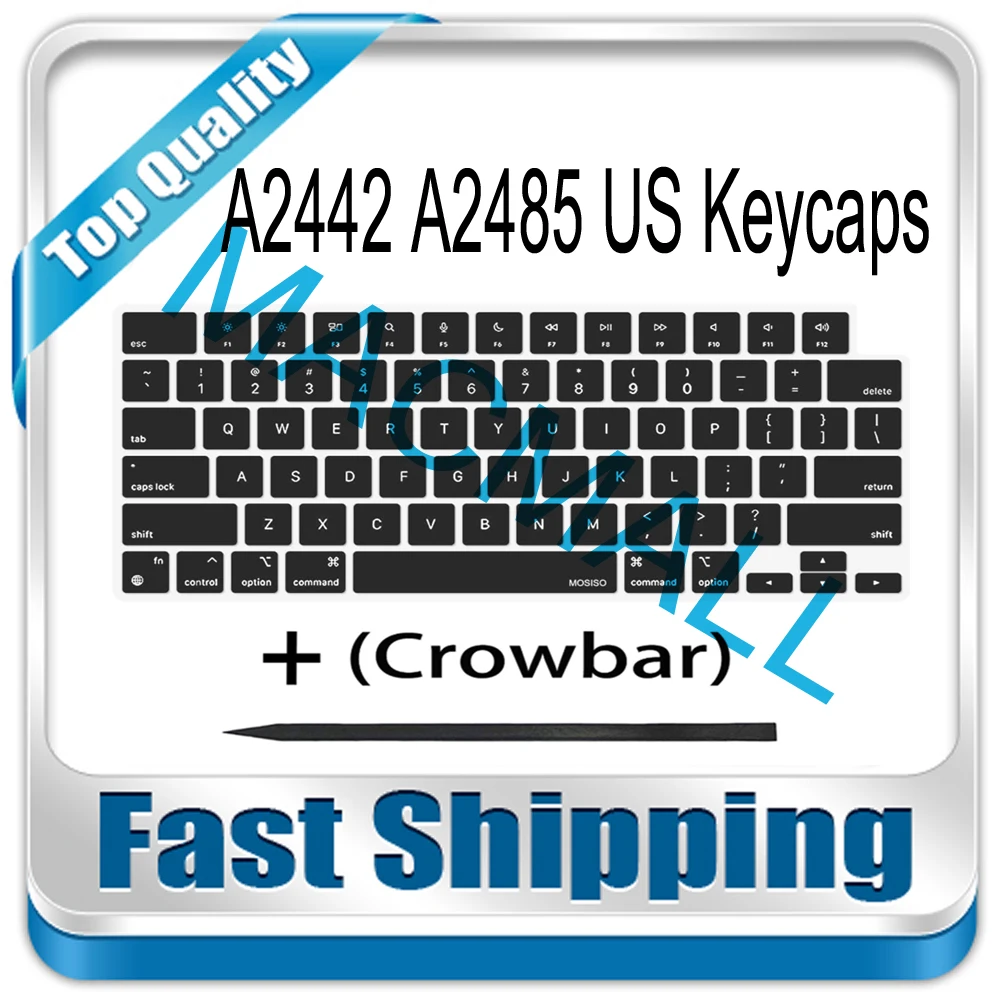 Nuovo Per Macbook Pro M1 Pro/Max Retina 14 "16" A2442 A2485 Us Keycaps Tasti Keycap 2021 Anno