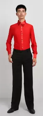 New Style Men's Ballroom Pants Square Pants Ballroom Dancing Pants Latin Dance Practice Dance Pants Men'S Wear Modern Dance Pant