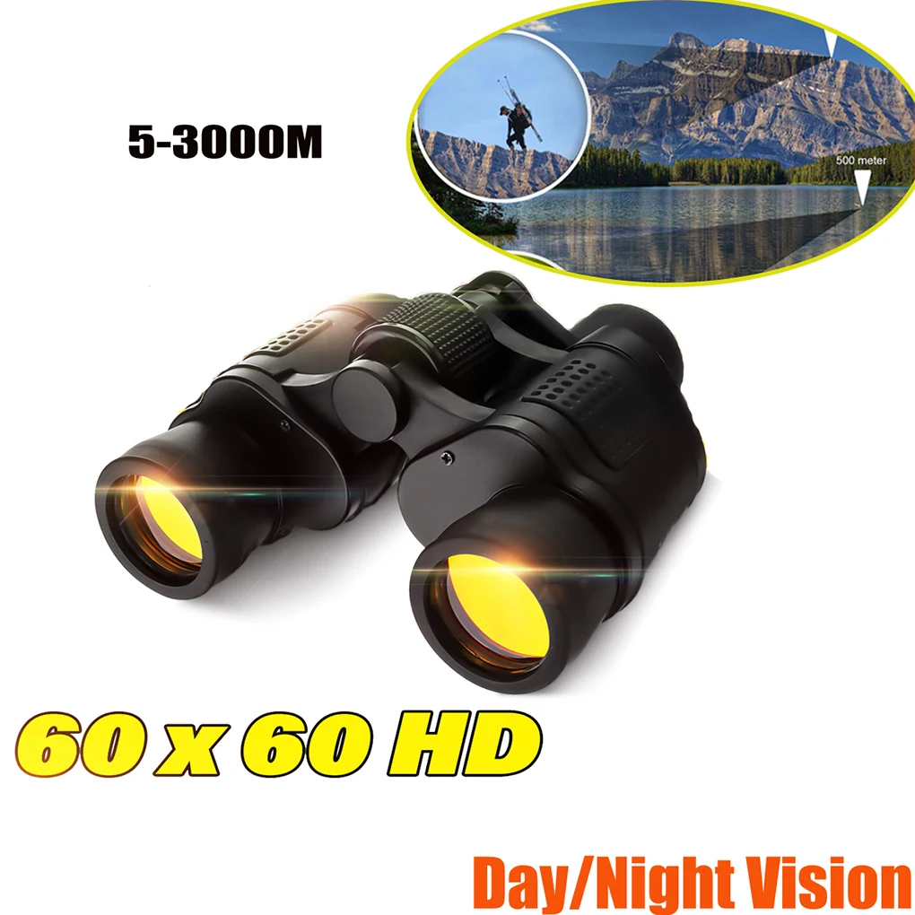Bird Watching Binoculars 60 x Zoom Great in Low Light Levels Night Vision 3000M 