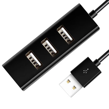 

0.2m USB 2.0 Hi-Speed 4 Ports Hub USB 2.0 Multi HUB Splitter Expansion