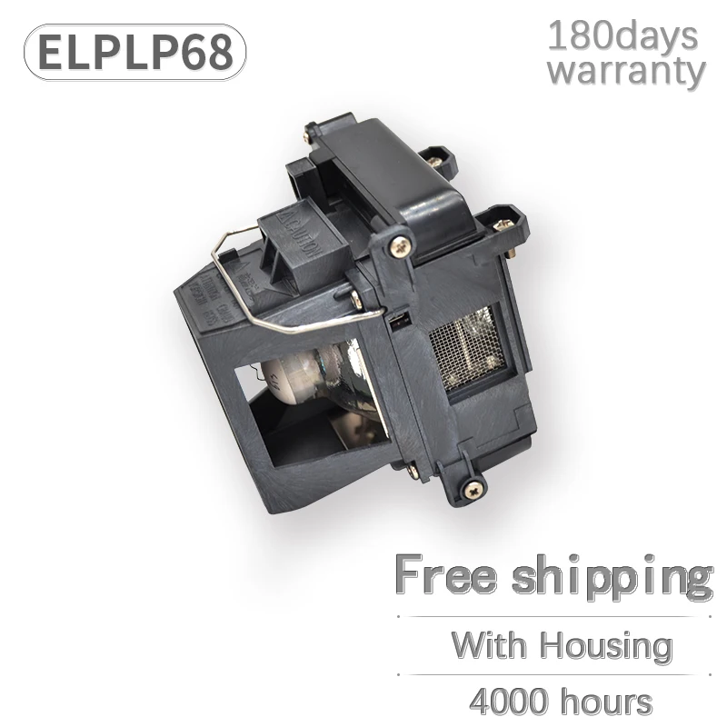 95% яркость V13H010L68 ELPLP68 лампой с Корпус для EPSON EH-TW5900 EH-TW6000 EH-TW6000W EH-TW5910 EH-TW6100 |