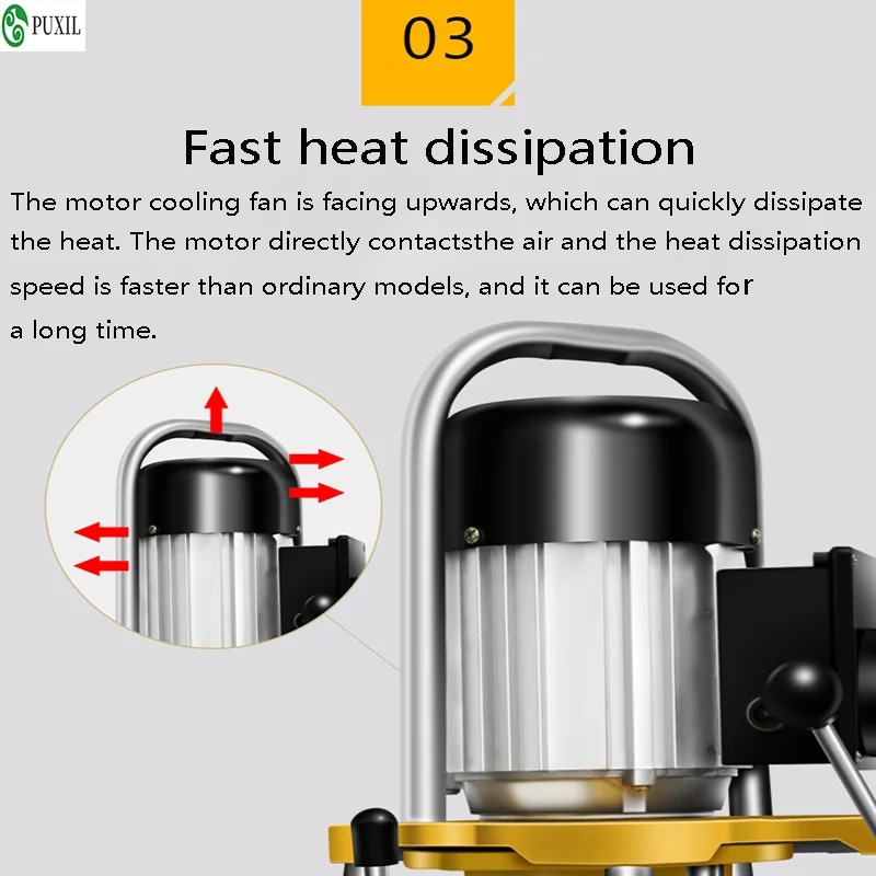 1500W GQ-180 Electric Pipe Dredging Machine Sewer