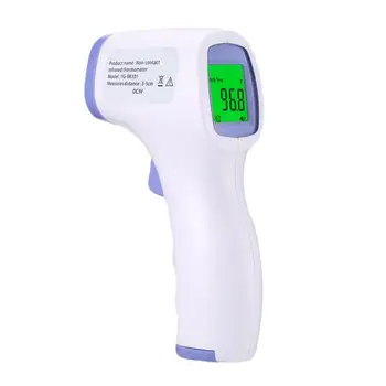 

2020 Baby Adults Fever Ear termometro Digital LCD Display Infrared Thermomet Forehead Body Non-Contact Thermometer infrarojo dig