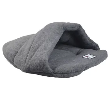 

Soft Polar Fleece Dog Beds Warm Pet Heated Mat Small Dog House For Cats Sleeping Bag Bed