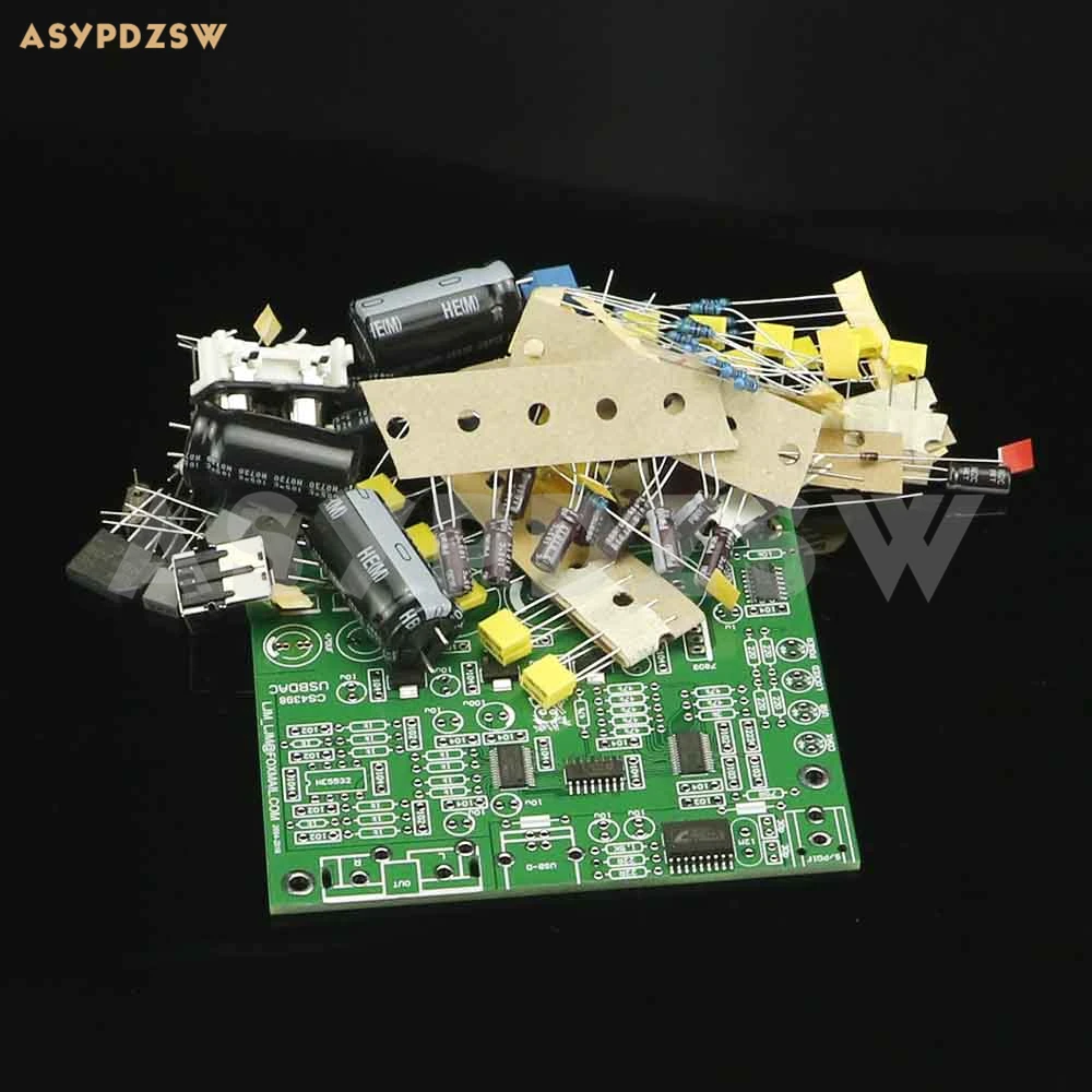 CS4398 DAC с коаксиальным USB декодером 24/192K 32K 192K/24 бит DIY Kit/готовая плата|dac diy kit|dac diycs8416