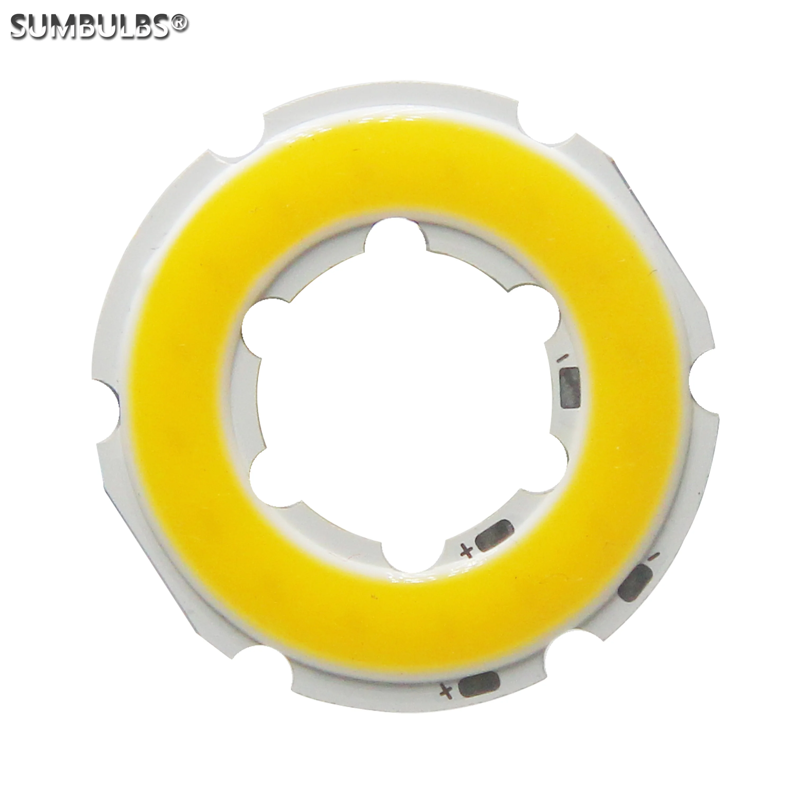 2W 12V 30mm angel eye led cob light source annual shape 12V DC cob ring led cold warm white blue color light source for diy bulb