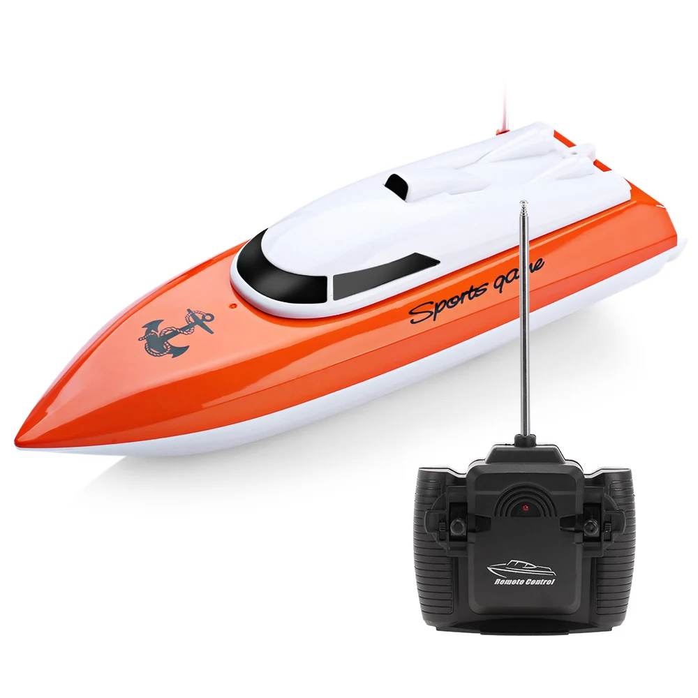 High Speed 20KM/H RC Boat 4CH 2.5GHz 4 Channel Remote Control Speed Boat Electric Racing Boat Toys Model For Children Boys Gifts