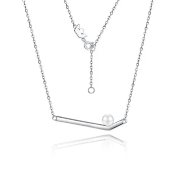 

S925 Sterling Silver Pearl Women's Necklace