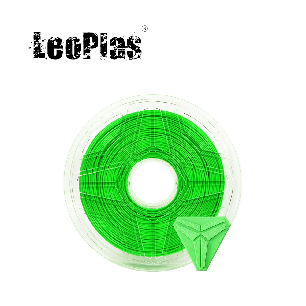 LeoPlas 1kg 1.75mm Green PLA Filament For FDM 3D Printer Pen Consumables Printing Supplies Plastic Material | Компьютеры и офис