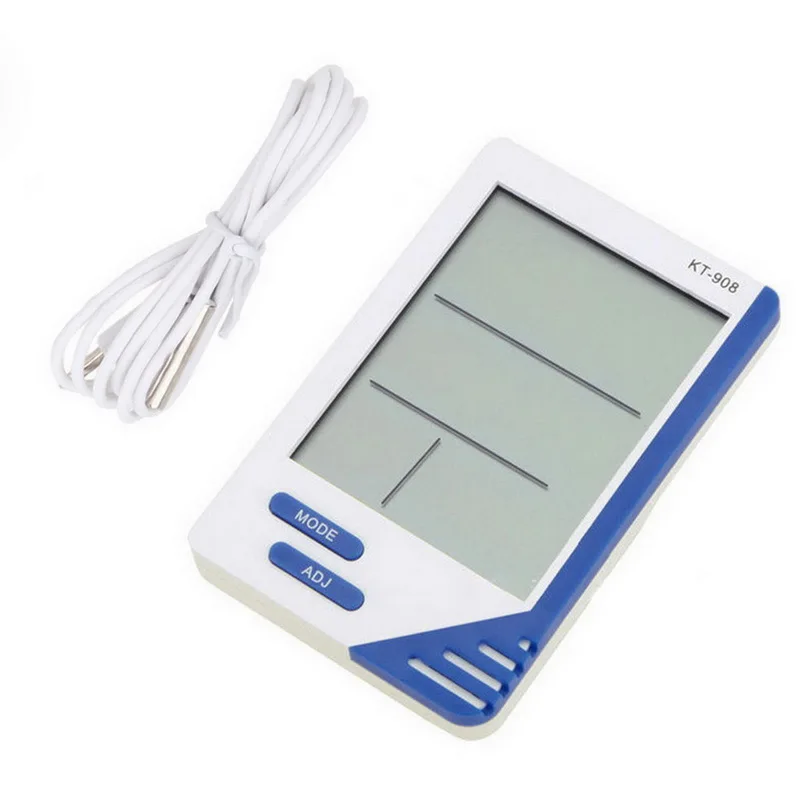 KT908 LCD Макс мин термометр гигрометр Цифровой Крытый Открытый гигрометр|Приборы