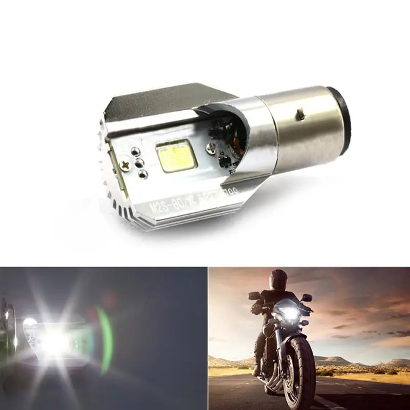 

HobbyLane Led Motorcycle Headlight Scooter Bulb H6 Ba20d 6000k Light Moto Motorbike Accessory Fog Lamp for Suzuki for Honda Etc