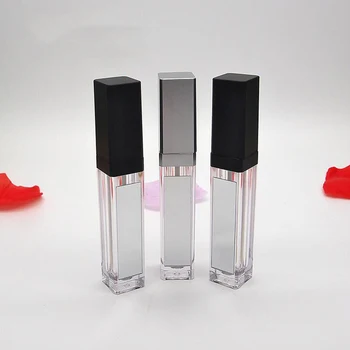 

7ML Empty Lip Gloss Tubes Lipgloss Refillable Bottles Makeup Container Lipgloss Refillable Bottles with Mirror LED Light