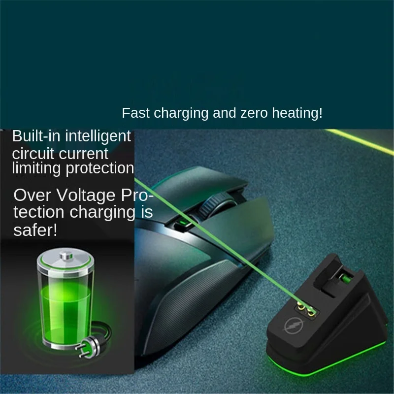 Logitech PRO Wireless Mouse Charging Dock Mouse Power Stander For G403 502 703 903 HERO G Pro X Superlight GPW Charging module