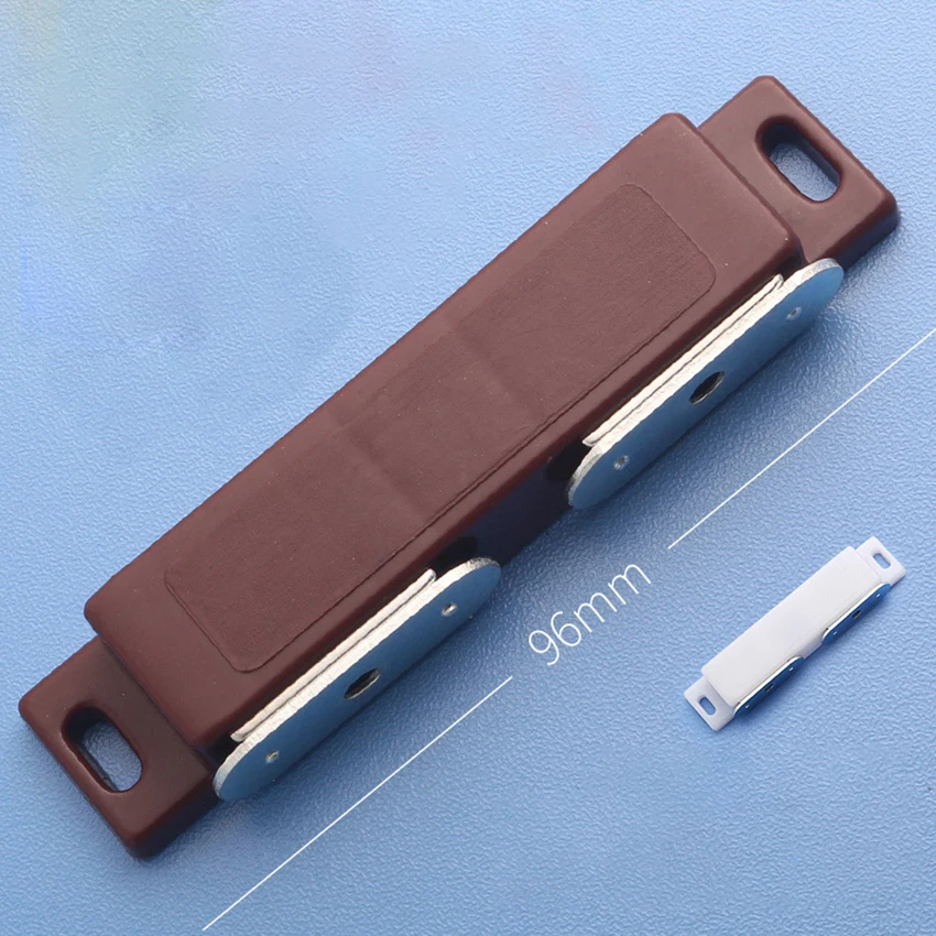 Магнитная защелка для двери шкафа, кухонная двойная открывающаяся дверная пробка, сделай сам, мебельная фурнитура для шкафа, выдвижные ящики