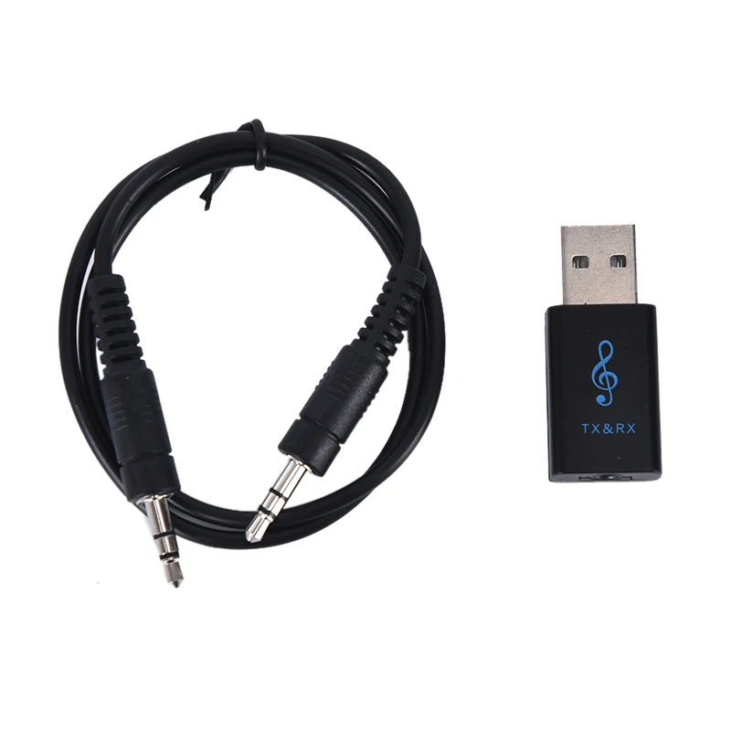 Bluetooth 5,0 передатчик приемник беспроводной аудио адаптер Plug Play для ТВ ПК