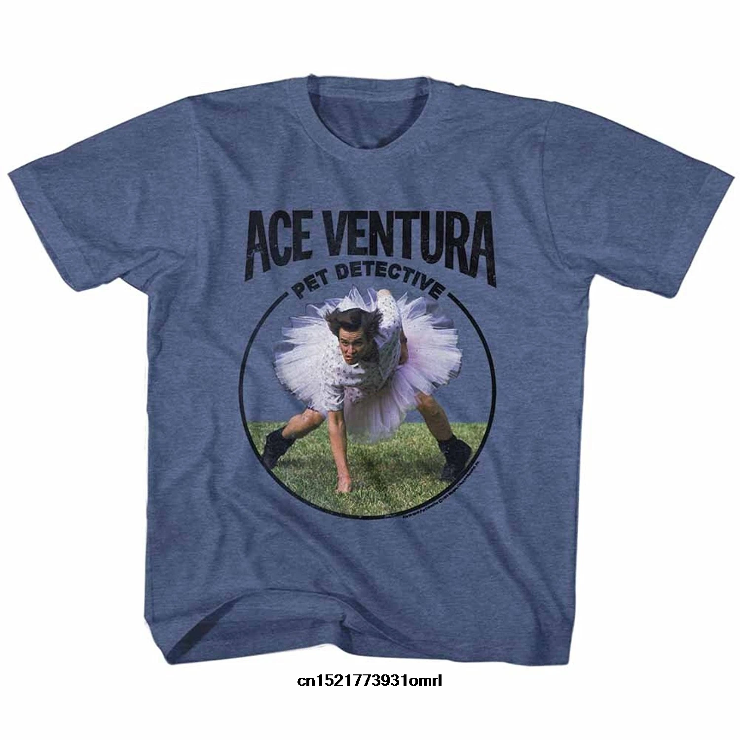 Мужская футболка Ace Ventura Pet ДЕТЕКТИВНАЯ комедия фильм Джима Карри пачка для