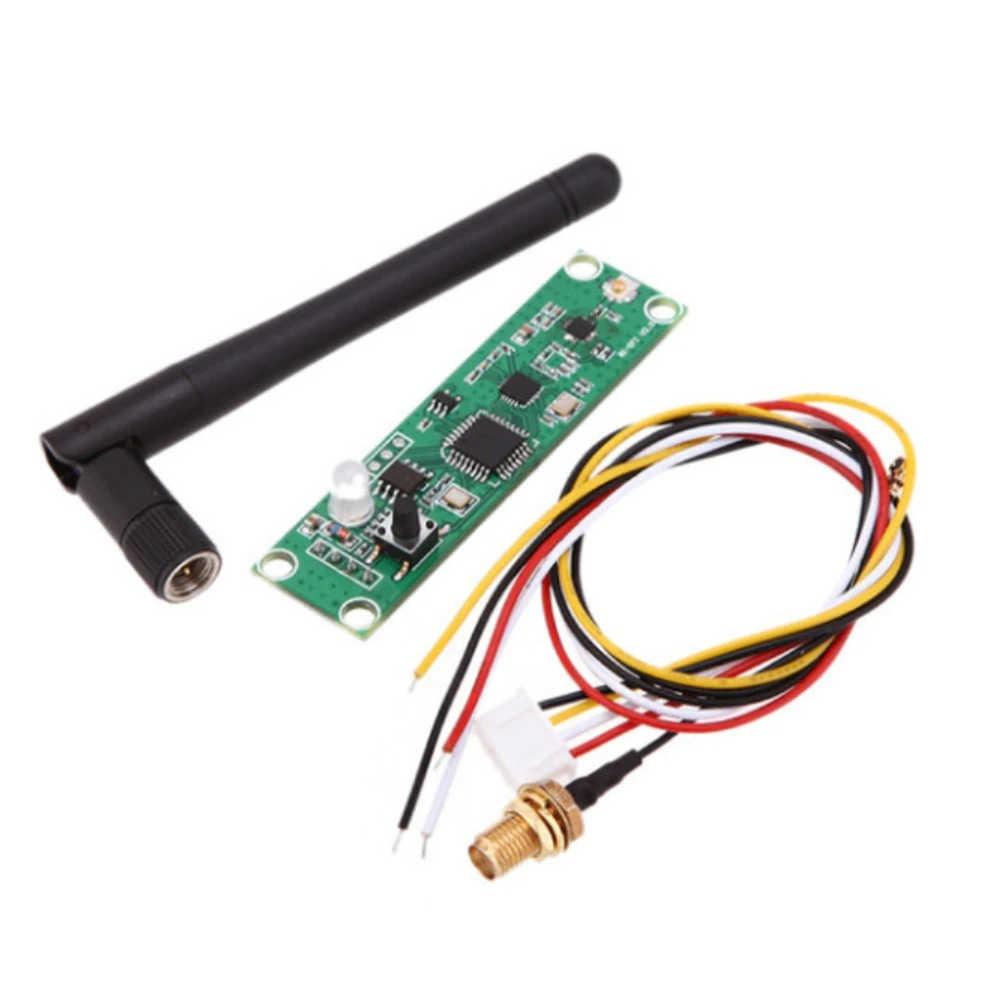 2.4Ghz DMX512 Wireless Transmitter Receiver PCB 2 in 1 PCB Board with Antenna LED Controller WIFI Receiver for DMX Stage Light dmx controller dmx receiver