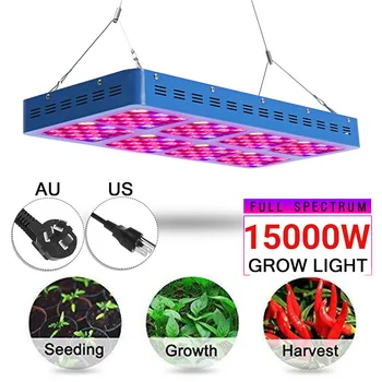 

New 15000W LED Plant Grow Light Lamps Full Spectrum 240 LED Growing lamp AC85-265V For Flower Plant Hydroponics System Grow Tent