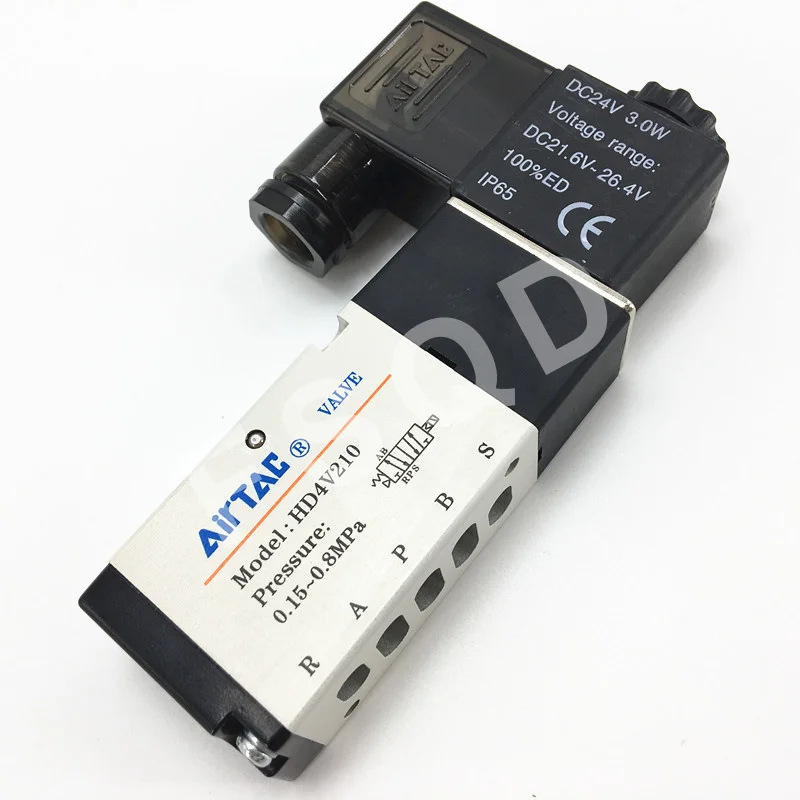 HD4V210 4V210-06 DC24V AC220V электромагнитный клапан пневматические инструменты качественные пневматические компоненты 4V200 серия - Цвет: HD4V210 DC24V