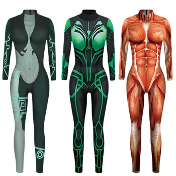 

Fashion Attack Giant Hero Bodybuilding Simulation Muscle Cosplay Costumes Men and Funny Clothing Tights Strength Set