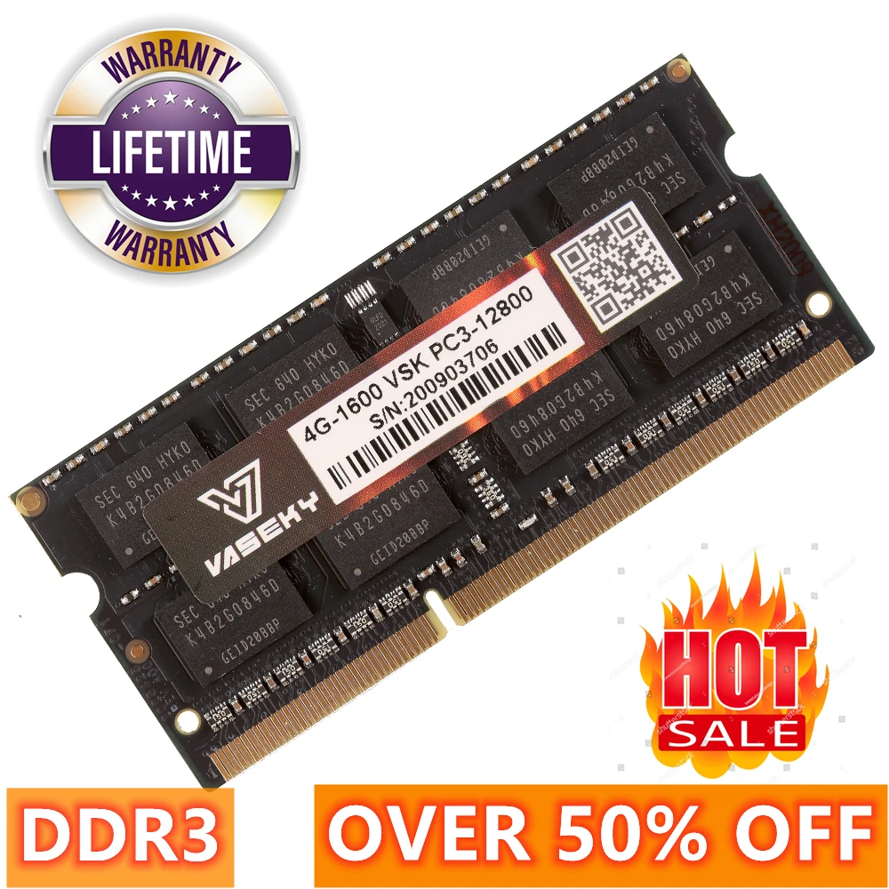 Память для ноутбука DDR3 пожизненная гарантия 4 ГБ 8 2 Гб 1333 1600 МГц Sodimm DDR3L DDR 3 Memoria |