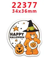 22377 30 шт hollaween характер плоское украшение из смолы PR 22364 - Цвет: 22377