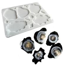 

New Cloud Butterfly DIY Coaster Setting Mold Silicone Mold Resin Epoxy Mould Can Be Used For Holiday Party Occasion Decoration