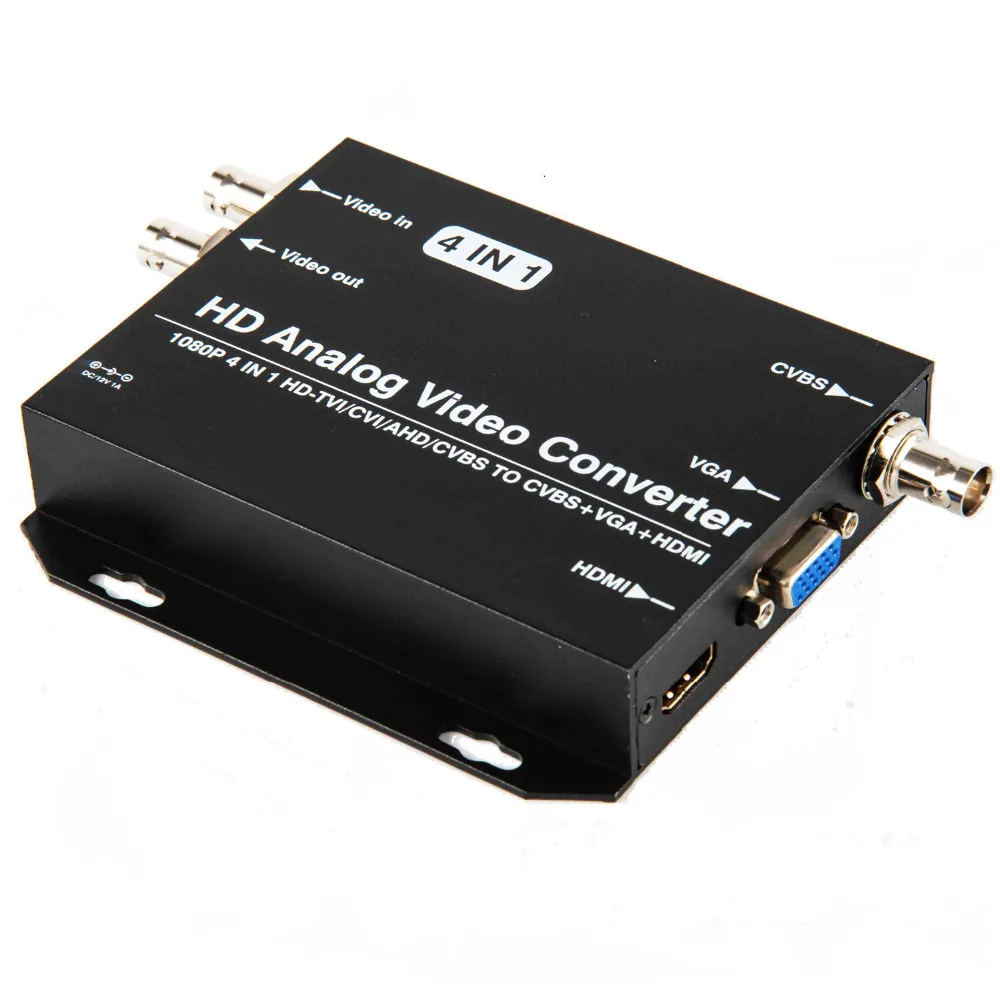 Free shiping 720P 1080P AHD Camera CVI Camera TVI Camera to HDMI VGA CVBS Video Converter for CCTV Camera