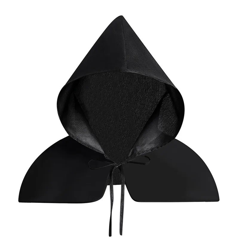 Vintage Halloween Hood Cloak with Bandage Cosplay Fancy Dress Costume Accessories | Дом и сад