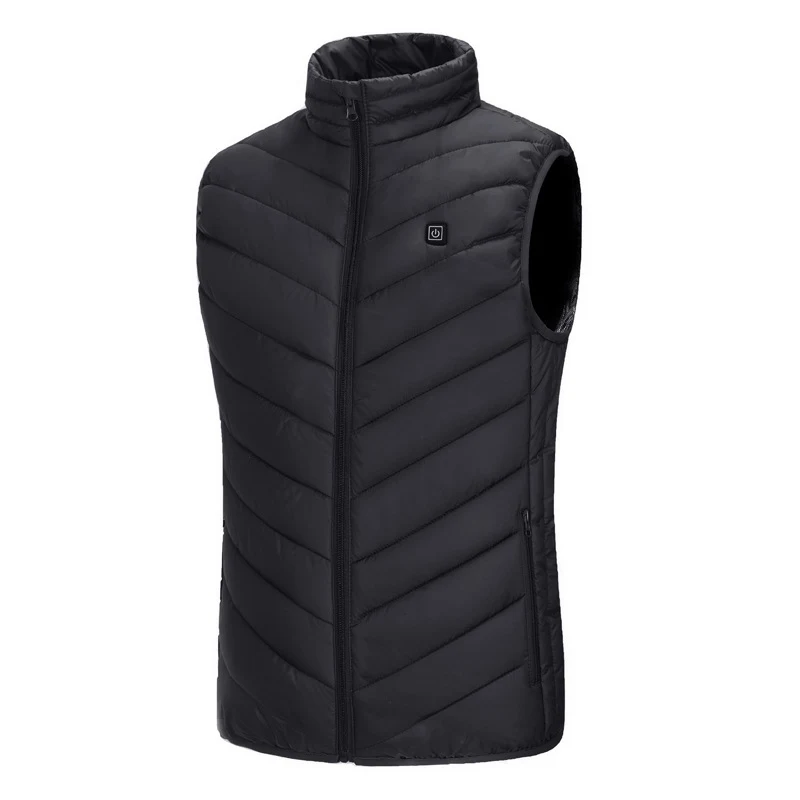 

Outdoor Men Electric Heated Vest USB Heating Vest Winter Thermal Cloth Feather Camping Hiking Warm Hunting Jacket
