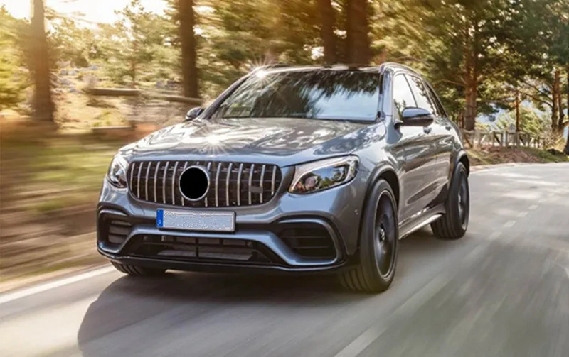 MG Передняя Центральная решетка гриль для- Mercedes benz W253 X253 GLC200 GLC250 GLC300 спортивные glC450 GLC63 решетка
