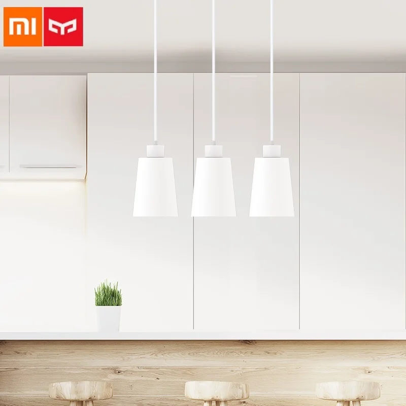 Xiaomi Yeellight подвесной E27 светильник кронштейн современная столовая кофейная спальня освещение окружающей среды Крытый настенный светильник 200-240 В